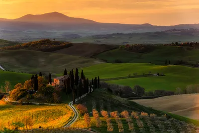 La Toscana, Italia | Красивые места, Аэрофотосъемка, Живописные пейзажи