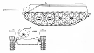 Конструкция ходовой части танка Т-64