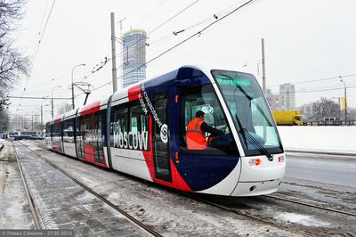 Первые односекционные трамваи «Витязь» запустят в Москве в этом году
