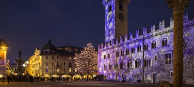 Italian Language Foundation 🇮🇹 on X: \"Trento is a city in the Trentino  known for the Buonconsiglio Castle, home to late-medieval fresco cycles. On  the square is Casa Cazuffi-Rella, a Renaissance building