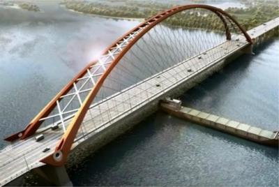 Строители новосибирского моста приступили к монтажу вантовых канатов |  Laikainfo.com^^Ваш медийный друг | Дзен