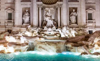 Фонтан Треви в Риме | Легендарный шедевр барокко