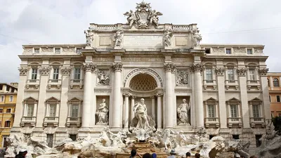 Фонтан Треви: символ морской мощи Рима» — создано в Шедевруме