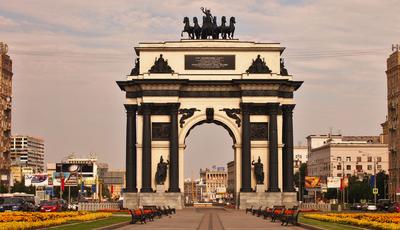 Триумфальная арка — Узнай Москву