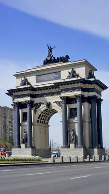 Триумфальная арка на Кутузовском проспекте в Москве: На карте, Описание,  Фото, Видео, Instagram | Pin-Place.com