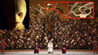 Трон папы римского фото