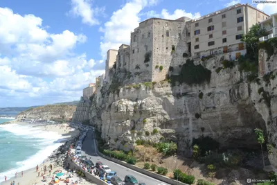 Пляж Тропея (Tropea beach), Италия. | Море. Пляжи. Острова.