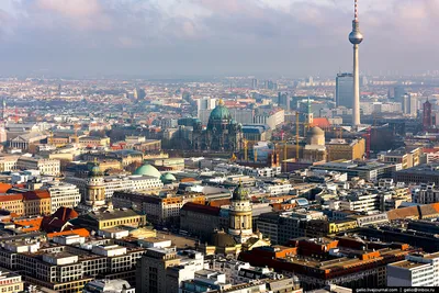 Берлин с высоты: старая-новая столица Германии