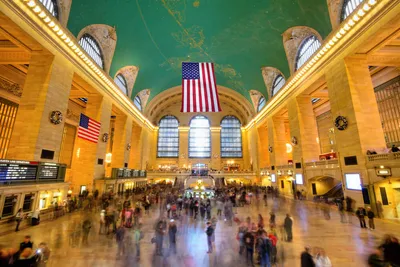 Большой центральный вокзал, Нью-Йорк, Нью-Йорк Редакционное Стоковое Фото -  изображение насчитывающей восточно, непрерывно: 132695503