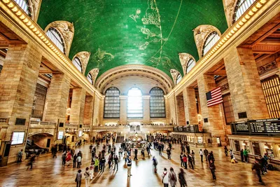 Центральный вокзал Нью-Йорка, США Редакционное Фотография - изображение  насчитывающей америка, коммутировать: 163588752