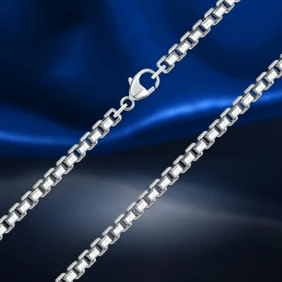 ᐉ Браслет цепочка серебряный, плетение ''Венеция'' купить по доступной цене  (арт. 1250333298)