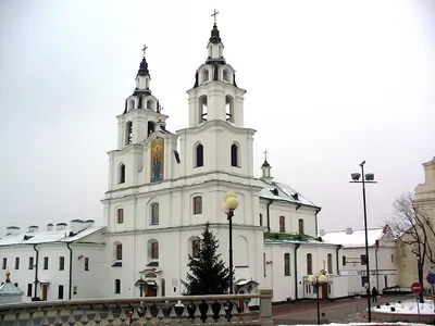 Кафедральный собор Сошествия Святого Духа, Минск (Минск, город),  фотография. фасады