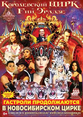 В Новосибирске готовится к премьере новое цирковое шоу Гии Эрадзе - 1  февраля 2023 - НГС.ру