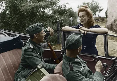 Цветные фотографии Второй Мировой с описанием - История - Военная история,  оружие, старые и военные карты