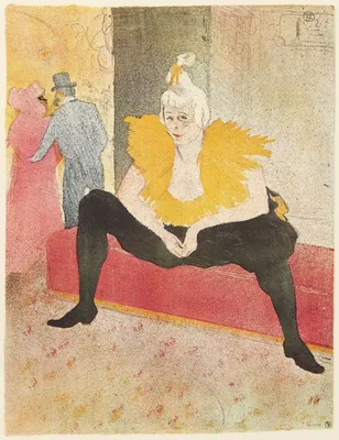 Анри де Тулуз-Лотрек - Клоунесса Ша-Ю-Као, 1896, 40×52 см: Описание  произведения | Артхив