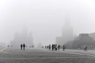 Фотография Туман, Москва-сити, автор Виктория Артамонова