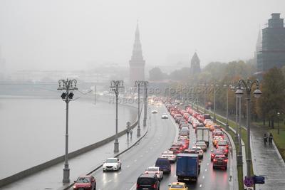 Странный \"радиационный\" туман накрыл Москву: галерея столичного \"Сайлент  Хилла\"