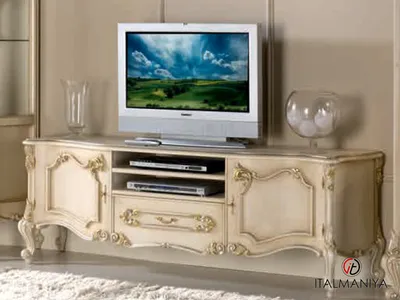 Мебель в гостиную с ТВ зоной, с белыми фасадами