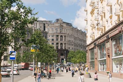 Реконструкция Тверской улицы в Москве