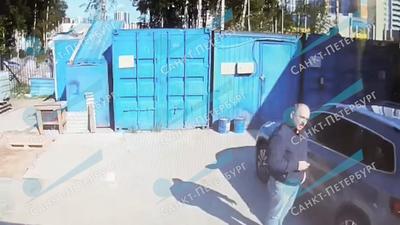 Появилось видео убийства петербургского бизнесмена на стройплощадке |  Телеканал Санкт-Петербург