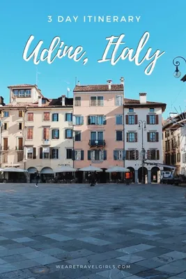 Udine, Italy: Street of Udine, people are cycling on the main street of the  old city center in sunny summer day – Stock Editorial Photo © travellaggio  #157841946