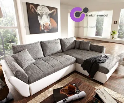 Угловой диван-кровать Барселона 2 в ткани (3мL/R8мR/L) купить в Москве от  производителя Пинскдрев - Белорусская мебель от Мебель Полесья.