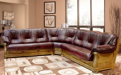 Кожаный угловой диван МИЛАН 1 3-3 ММ-94-11 – купить с доставкой в Москве