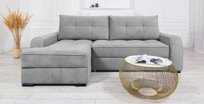 Угловой диван Белиз с оттоманкой Plush dasti green (3kat) купить, цена в  Нижнем Тагиле