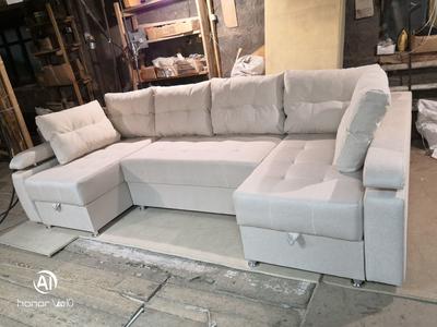 П-образный диван \"Петро-2\" (тик-так) - купить в Новосибирске по низкой цене  | Интернет-магазин «Мебель Мир54»