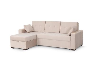 Угловой диван-кровать \"Лофт\" с оттоманкой купить в Новосибирске - Мебель  НИКС