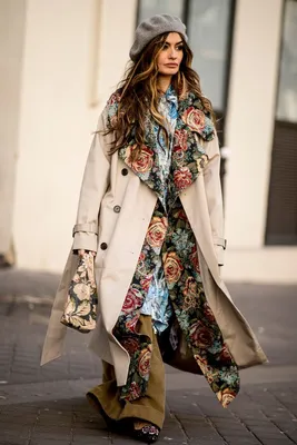 Уличная мода: Уличный стиль недели моды в Париже осень-зима 2019-2020:  завершающий обзор | Moda, Moda boho, Moda vintage