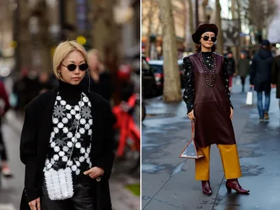 Уличная мода Парижа и Милана 2019-2020: модные цвета, 40 фото |  EstelleModa.ru