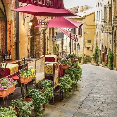 Уличные кафе Италии фото фотографии