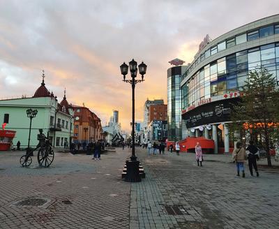 Пешеходная улица Вайнера в Екатеринбурге