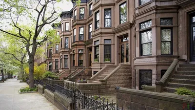 Вид на Нью-Йорк США улицы Бруклина Редакционное Стоковое Фото - изображение  насчитывающей панорама, брудера: 170764528