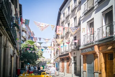 Фото Испания Hondarribia Basque Country улиц ночью Дома 1920x1200