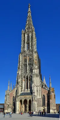 Ульмский собор. Ульм (земля Баден-Вюртенберг). Германия | Sacred  architecture, Gothic revival architecture, Ulm cathedral