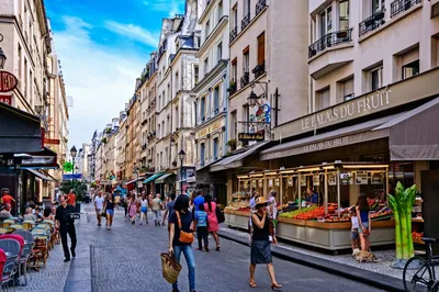 Улочки Парижа (62 фото) | Париж, Париж кафе, Монмартр, париж