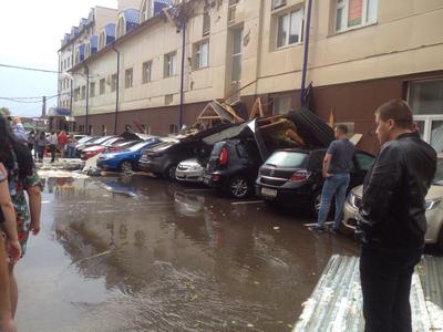 Ураган в Казани | Пикабу