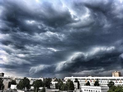 В Казани начался мощный ураган 29 июля - видео