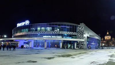 Освещение арены Ледового Дворца \"Уральская Молния\" - Новости - Ledall /  Энергокачество