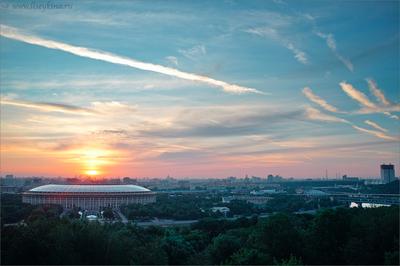 Утренняя Москва фото фотографии