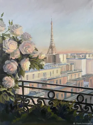 Картина по номерам \"Утро в Париже\"