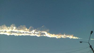Челябинский метеорит упал в озеро у города Чебаркуль: 15 февраля 2013 14:29  - новости на Tengrinews.kz