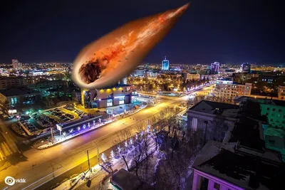 На Россию упал метеорит | ru.15min.lt