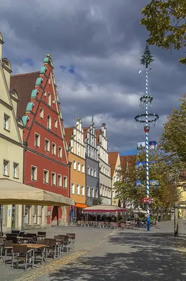 Christmas Market At Townhall Square Weiden In Der Oberpfalz Bavaria Germany  High-Res Stock Photo - Getty Images