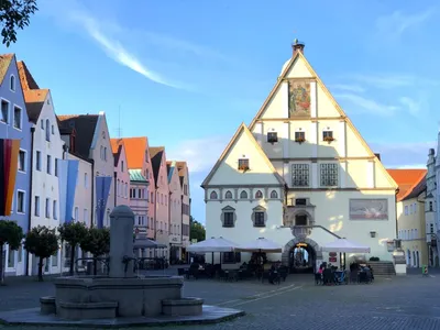 Weiden, GERMANY: Old town of Weiden in der Oberpfalz Stock Photo - Alamy