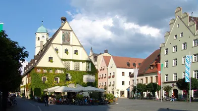 Weiden, GERMANY : Old town of Weiden in der Oberpfalz Stock Photo | Adobe  Stock