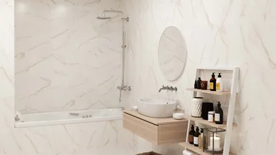 Великолепная концепция дизайна интерьера ванной комнаты
