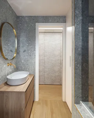 Интерьер ванной комнаты в итальянском стиле. Лиелварде - STRECOSA Design -  Интерьер на любой вкус